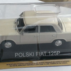 Macheta Fiat 125P Polski - DeAgostini Masini de legenda 1/43