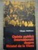 Olimpiu Matichescu - Opinia publica internationala despre Dictatul de la Viena