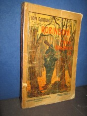 Carte veche romaneasca: I.Gorun- Robinson in tara romaneasca foto