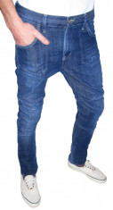 BLUGI CONICI H&amp;amp;amp;M - TUR PUTIN LASAT (SEMITUR) - SKINNY / SLIM - ( MARIME: 30 ) - TALIE = 83 CM / LUNGIME = 107 CM foto