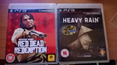 Heavy Rain + Red Dead Redemption foto