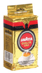 cafea lavazza QULITA ORO 250g produs original made in italy macinata si vidata termen val. 2015 foto
