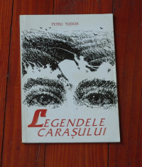 carte -- Legendele Carasului - Petru Tudor - ed. Timpul 1997 - 56 pagini foto