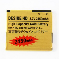 Baterie acumulator HTC Desire HD 2450 mAh + folie protectie ecran + expediere gratuita foto
