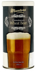 Muntons Connoisseurs Wheat Beer 1.8kg - kit pentru bere nefiltrata - faci 23 litri de bere super buna! foto