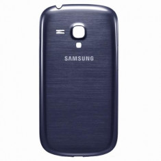 Carcasa capac baterie Samsung Galaxy S3 Mini i8190 Blue foto