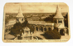 Carte postala - ISTORIE - Bastionul Pescarilor - Budapesta - Ungaria, circulata 1927 - 2+1 gratis toate produsele la pret fix - RBK3980 foto