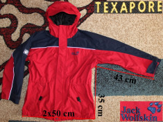 Geaca Jack Wolfskin copii, 8-9 ani, marimea 140 foto