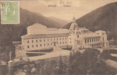 B76167 Sinaia Casino TCV 1913 foto