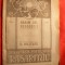 V.Militaru - Graur cel nesocotit -Prima Ed. 1924