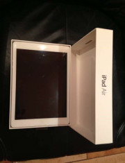 Apple iPad Air 32GB 4G WiFi White(iPad 5) absolut nou deschisa pentru poze,factura Appstore LIVRARE RAPIDA NON STOP foto