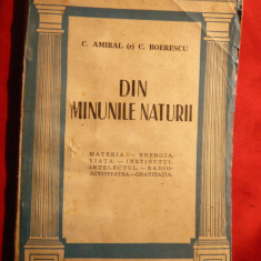 C.Amiral(r)C.Boerescu - Din Minunile Naturii -Prima Ed. 1945