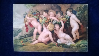 Stengel - Der Fruchtekranz - Rubens - vedere dupa pictura - necirculata foto