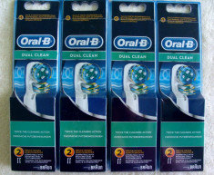 ORAL B DUAL CLEAN- PERIUTE ELECTRICE- REZERVE (CAPETE) foto