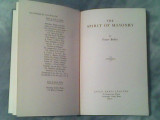 The spirit of masonry-Foster Bailey, Alta editura