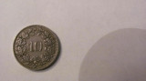 CY - 10 rappen (centimes) 1921 Elvetia