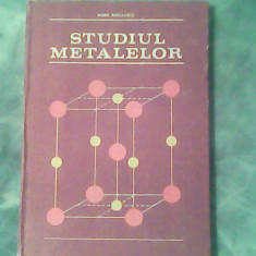 Studiul metalelor-Maria Radulescu