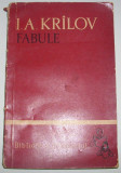I. A. Krilov - Fabule, 1961, Alta editura