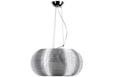 LUSTRA MOBEXPERT MODERNA METAL SATINAT 3X60W BECURI LAMPA == POZE DETALIATE IN DESCRIERE foto