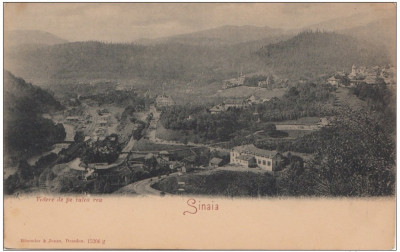 B76196 Sinaia Valea Rea 1900 foto