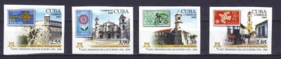 CUBA 2005, 50 de ani timbrele EUROPA - Fauna, serie nedantelata neuzata, MNH foto