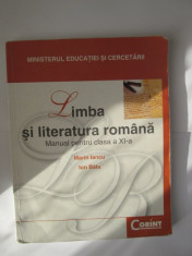 Limba si literatura romana - Manual pentru clasa a XI -a foto