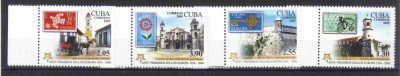 CUBA 2005, 50 de ani timbrele EUROPA - Fauna, serie neuzata, MNH foto