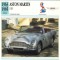 100 Foto Automobilism - ASTON MARTIN DB5 - Marea Britanie - 1963-1965 -pe verso date tehnice in franceza -dim.138X138 mm -starea ce se vede