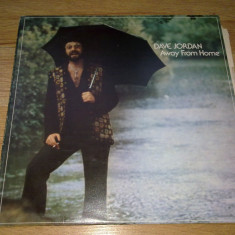 DAVE JORDAN - AWAY FROM HOME (1975, BRADLEYS, Made in UK) vinil vinyl