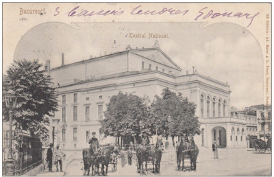 B76327 Bucuresti Teatrul national Muscali foto