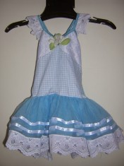 Costum serbare, carnaval, rochie Dorothy - Vrajitorul din Oz foto