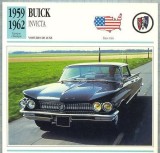 30 Foto Automobilism - BUICK INVICTA - SUA -1959-1962 -pe verso date tehnice in franceza -dim. 138X138 mm -starea ce se vede