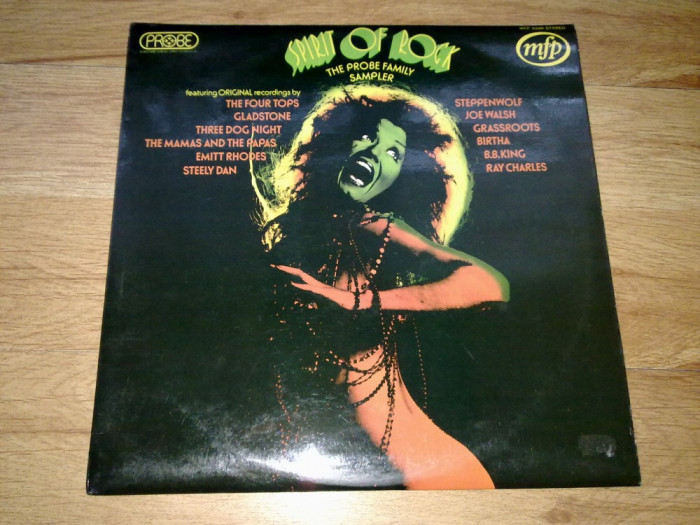 Spirit Of Rock (The Probe Family Sampler) - compilatie (1972, mfp, Made in UK) vinil vinyl