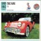 28 Foto Automobilism - TRIUMPH TR3 - Marea Britanie -1955-1962 -pe verso date tehnice in franceza -dim. 138X138 mm -starea ce se vede