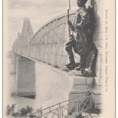 B76217 Cernavoda Podul peste Dunare 1900