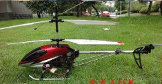 MEGA ELICOPTER RADIOCOMANDA PROFESIONAL,TELECOMANDA FULL CONTROL,3,5 CANALE,KIT COMPLET.MASOARA 80 CM. foto