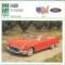 36 Foto Automobilism- FORD THUNDERBIRD - SUA -1955 -1957 -pe verso date tehnice in franceza -dim. 138X138 mm -starea ce se vede