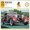 144 Foto Automobilism - MERCEDES 540 K - GERMANIA - 1936-1939 -pe verso date tehnice in franceza -dim.138X138 mm -starea ce se vede