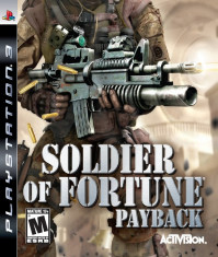 JOC PS3 SOLDIER OF FORTUNE PAYBACK ORIGINAL / STOC REAL / by DARK WADDER foto