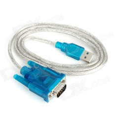 Cablu adaptor convertor interfata serial DB9 seriala RS232 la USB foto