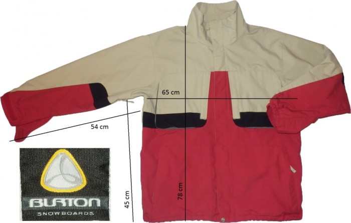 Jacheta ski schi snowboard BURTON membrana ventilatii (XL spre L) cod-145025 foto mare Jacheta ski schi snowboard BURTON membrana ventilatii (XL spre L) cod-145025 foto mare