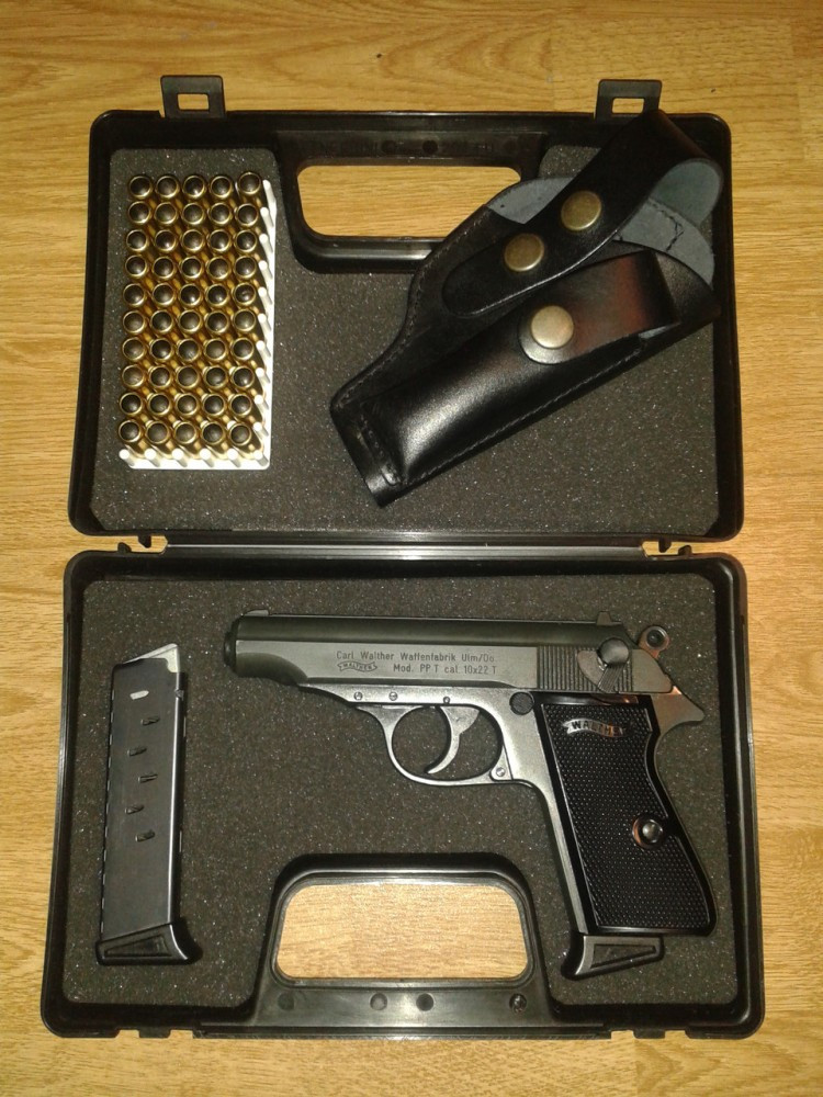 Pistol cu bile de cauciuc Walther PP 10x22T | arhiva Okazii.ro