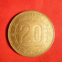 Moneda Comemorativa 20 shillingi 1980 Austria ,cal.apr.NC