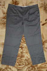 Pantaloni Tartoria Ducale Made in Italy; 116 cm talie,109.5 cm lungime;lana pura foto