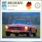 143 Foto Automobilism - MERCEDES-BENZ 280 SL CABRIOLET - GERMANIA - 1967-1971 -pe verso date tehnice in franceza -dim.138X138 mm -starea ce se vede