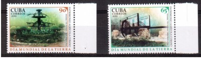 CUBA 2011, Ziua Pamantului, serie neuzata, MNH foto
