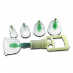 Ventuze medicale Cupping Therapy Set 6 buc foto