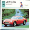 115 Foto Automobilism - ASTON MARTIN DB4 GT ZAGATO - Marea Britanie - 1959-1963 -pe verso date tehnice in franceza -dim.138X138 mm -starea ce se vede