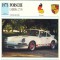 132 Foto Automobilism - PORSCHE CARRERA 2.7 RS - GERMANIA - 1973 -pe verso date tehnice in franceza -dim.138X138 mm -starea ce se vede
