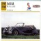 200 Foto Automobilism - JAGUAR MK IV 3,5 LITRE - Marea Britanie - 1945-1948 -pe verso date tehnice in franceza -dim.138X138 mm -starea ce se vede